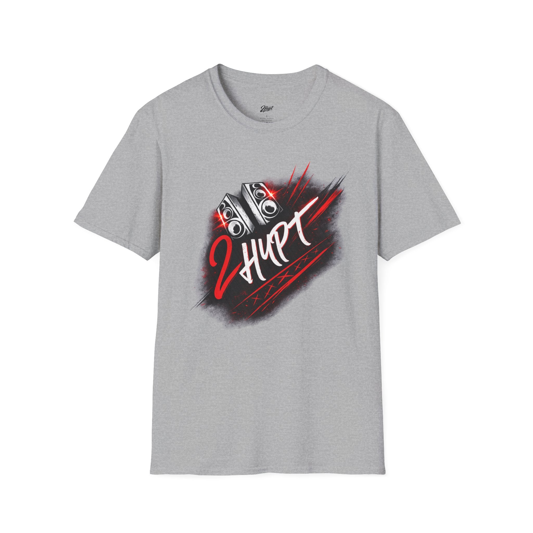 "2Hypt" Grey Tee