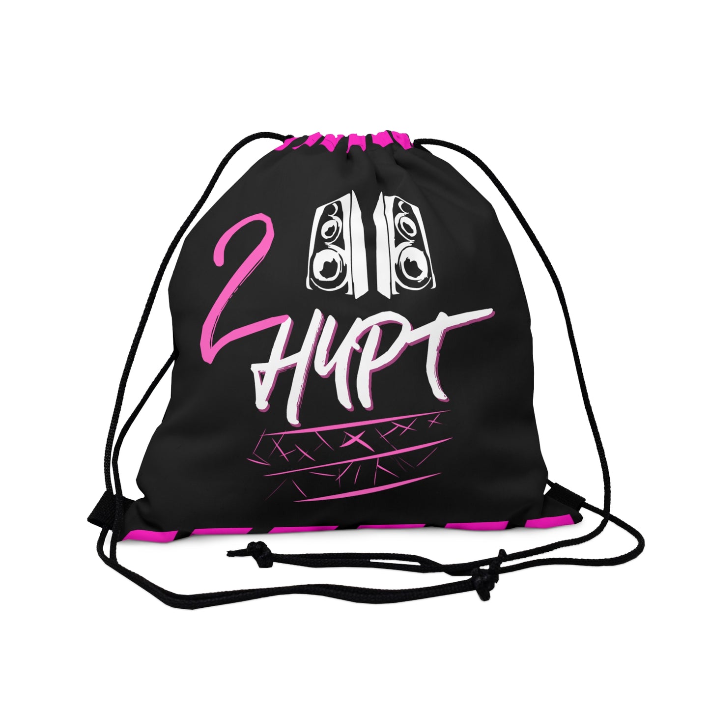 2Hypt String Bag (Pink/Black)