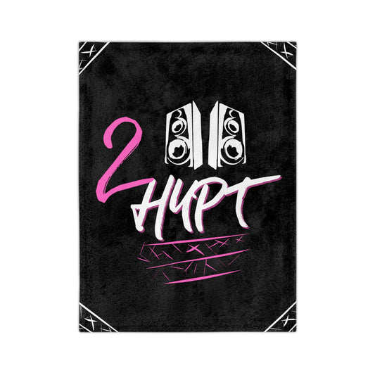 2Hypt Blanket (Pink/Black)