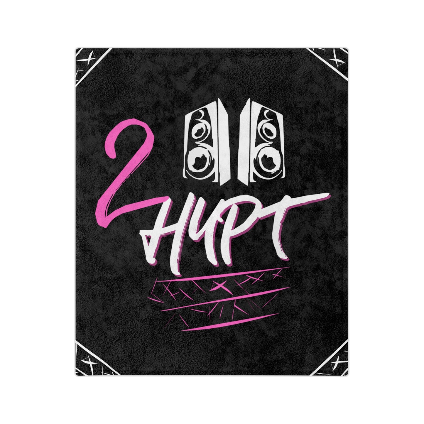2Hypt Blanket (Pink/Black)