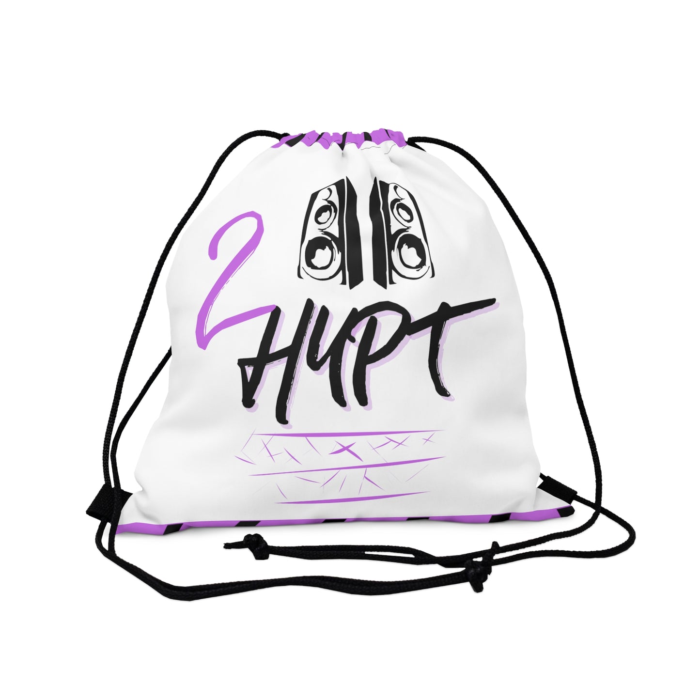 2Hypt String Bag (Purple/White)