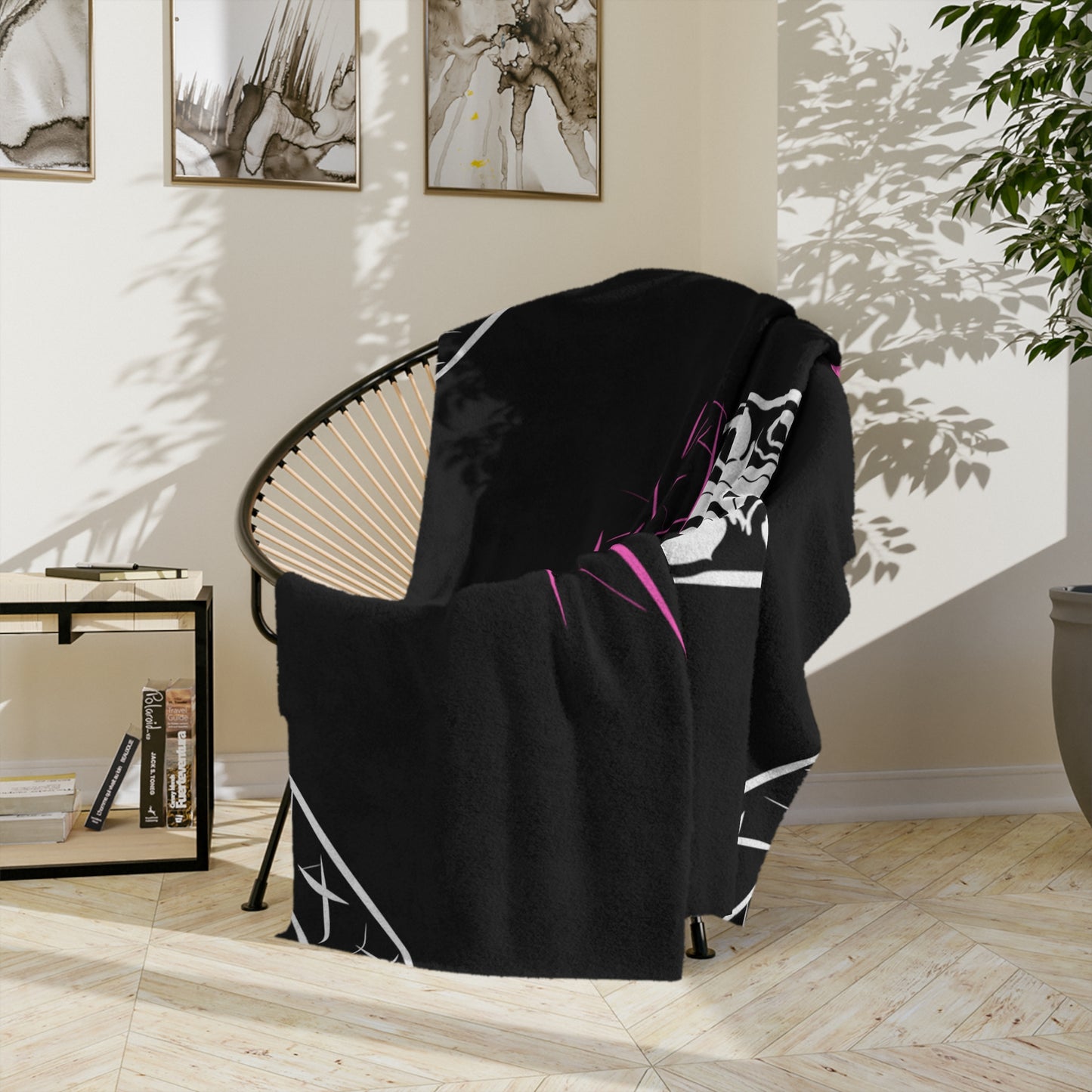 2Hypt Blanket (Pink/Black)