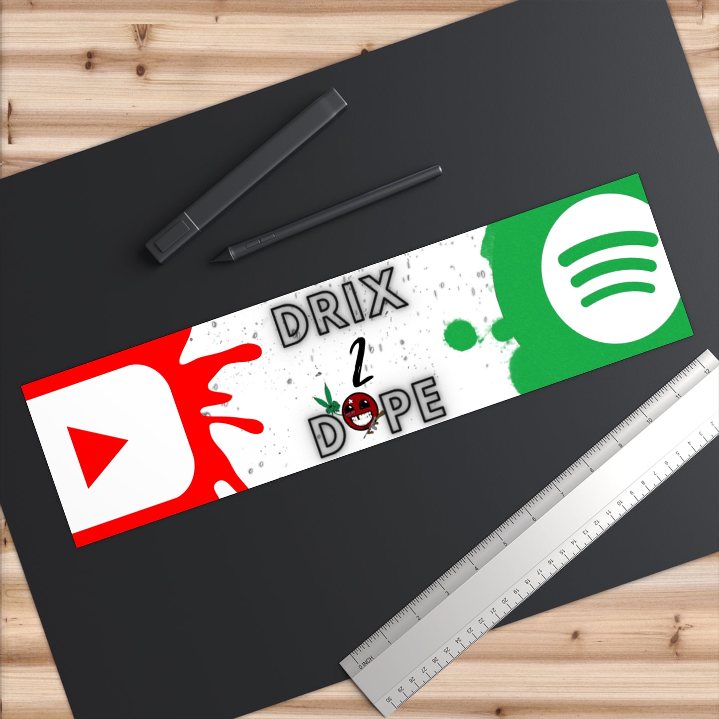 Drix 2 Dope Bumper Sticker